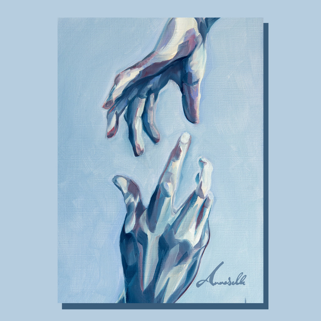 Hands Postcard