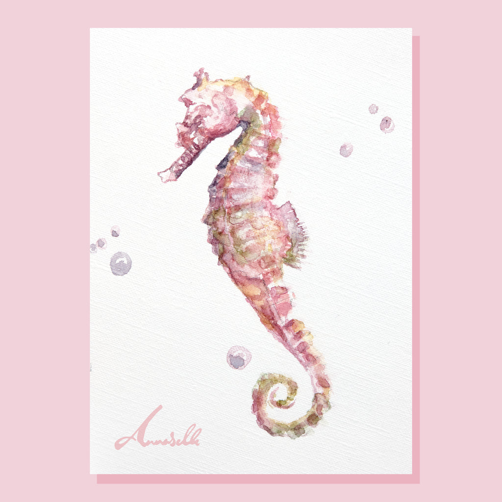 Seahorse Postcard