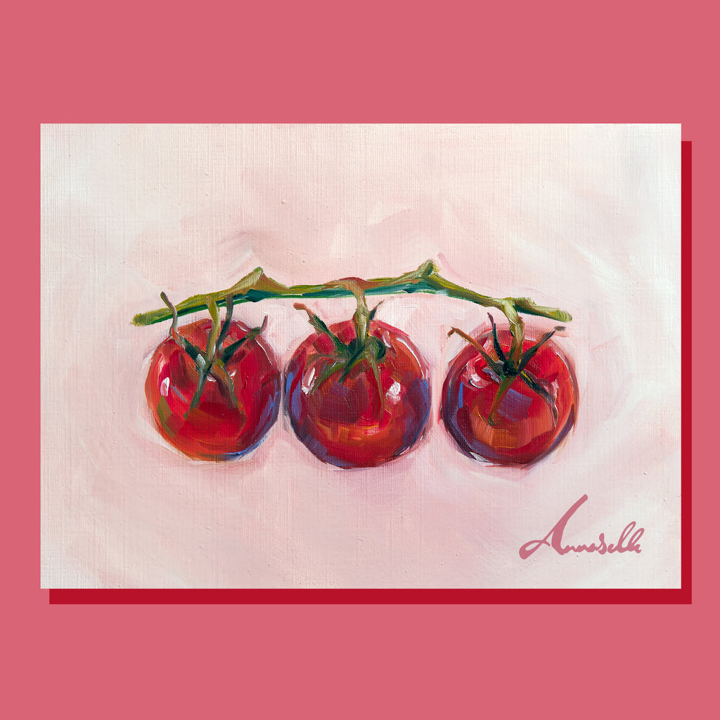 Trio of Tomatoes Postcard